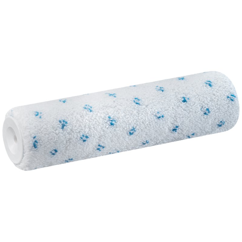 WESTEX verfrol MICROSTAR, 250 mm, wit/blauw